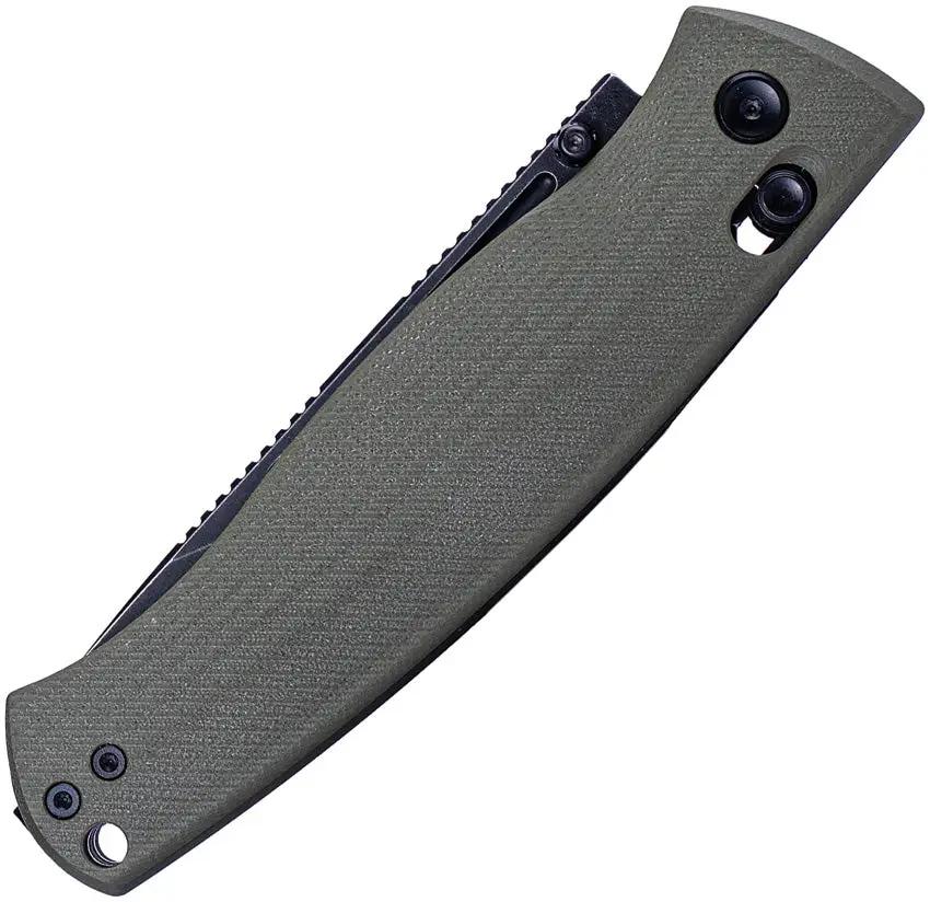 Real Steel Pathfinder Folding Knife With Crossbar Lock 7851GB For EDC Outdoors Rugged G10 by Real Steel