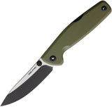 Real Steel Yak Lockback Green Flat 7871BG by Real Steel
