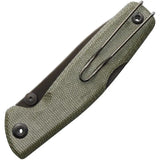 Real Steel Yak Lockback Rugged Folding Knife - Scandi Ground Blade For EDC And Outdoor Tasks by Real Steel