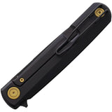 Real Steel G Frame Framelock Titanium 7874GB - Premium EDC Knife With 3.5 Inch Black Bohler N690 Blade by Real Steel
