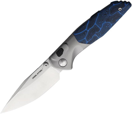 Real Steel Hoeft Button Lock Blue G10 7901DB by Real Steel