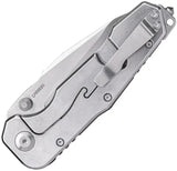 Real Steel Evolution Ironclad DP 7911SB Folding Knife - D2 Blade, G10 Handle, Framelock for EDC by Real Steel