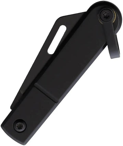 Real Steel Baby Barlow EDC Pocket Knife - Compact Everyday Carry With Black Blade And 12C27 Sandvik Steel by Real Steel