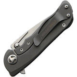 Real Steel Harrier Fledgling Framelock Knife - 3 Inch S35VN Blade Titanium Frame With Carbon Fiber Onlay EDC Ready by Real Steel