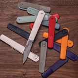 Real Steel Barlow Jade G10 Premium Folder Knife Scales HS8023 Fits RB5 For Knife Enthusiasts Boxed by Real Steel