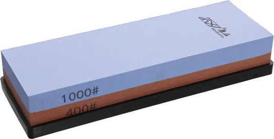 Real Steel Whetstone Dual Grit 400 And 1000 With Corundum Durable Knife Sharpening Stone For Enthusiasts by Real Steel