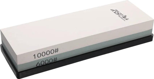 Real Steel Japanese Whetstone Dual Grit 6000 And 10000 Sharpening Stone For Knife Enthusiasts by Real Steel