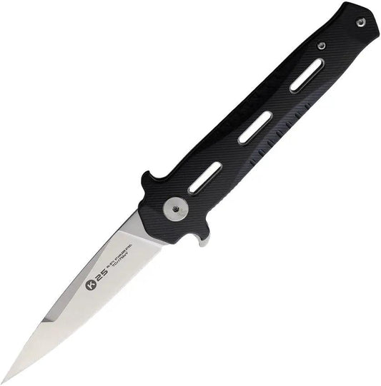 K25 Tactical Linerlock Black 18711 by K25