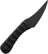 Revenant Corps Grackle Fixed Blade - Black G10 One Piece Construction With Tsukomaki Handle And Black Boltaron Belt Sheath by Revenant Corps