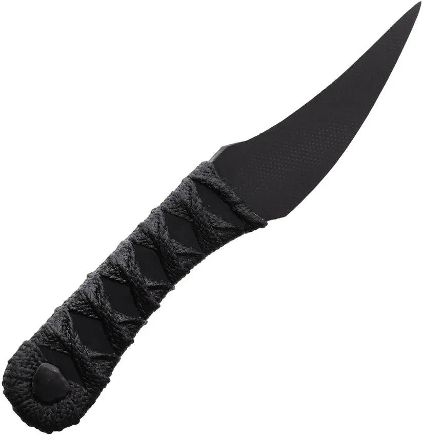 Revenant Corps Grackle Fixed Blade - 2.75 Inch Double Edge Blade With Black G10 One-Piece Construction by Revenant Corps