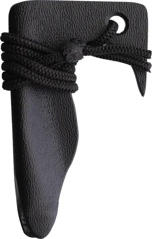 Revenant Corps IMP Fixed Blade With Hook IMP HK PCK HK - Black G10 Epoxy Coated Hemp Twine Wrapped Handle Neck Sheath by Revenant Corps