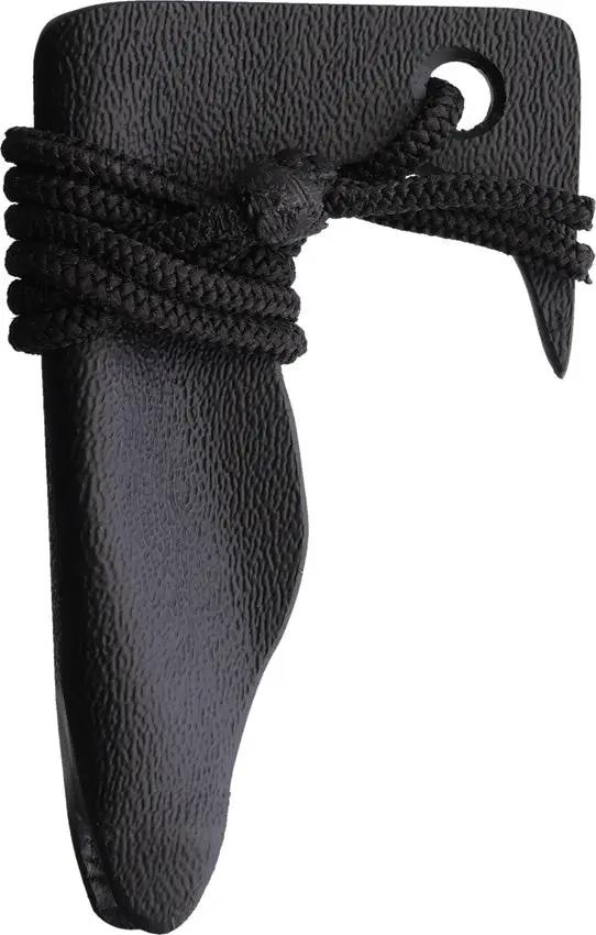 Revenant Corps IMP Fixed Blade With Hook IMP HK PCK HK - Black G10 Epoxy Coated Hemp Twine Wrapped Handle Neck Sheath by Revenant Corps
