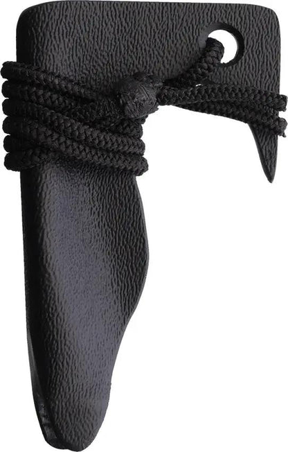 Revenant Corps IMP Fixed Blade With Hook IMP HK PCK HK - Black G10 Epoxy Coated Hemp Twine Wrapped Handle Neck Sheath by Revenant Corps