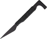 Revenant Corps IMP Fixed Blade With Hook IMP HK PCK HK - Black G10 Epoxy Coated Hemp Twine Wrapped Handle Neck Sheath by Revenant Corps