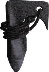 Revenant Corps IMP Fixed Blade IMP-ST-LN - Black G10 Handle Wrapped With Epoxy Coated Hemp Twine, Neck Sheath Included by Revenant Corps