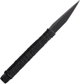 Revenant Corps IMP Fixed Blade IMP-ST-LN - Black G10 Handle Wrapped With Epoxy Coated Hemp Twine, Neck Sheath Included by Revenant Corps