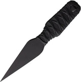 Revenant Corps Shanghai Fixed Blade - 7.5in Overall 4in Dagger Blade Black G10 Epoxy Coated Hemp Tsukomaki Handle by Revenant Corps