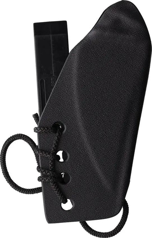 Revenant Corps Carrion Fixed Blade - 7in Overall Dual Edge 3.25in Blade With Black G10 Handle And Tsukomaki Wrap by Revenant Corps
