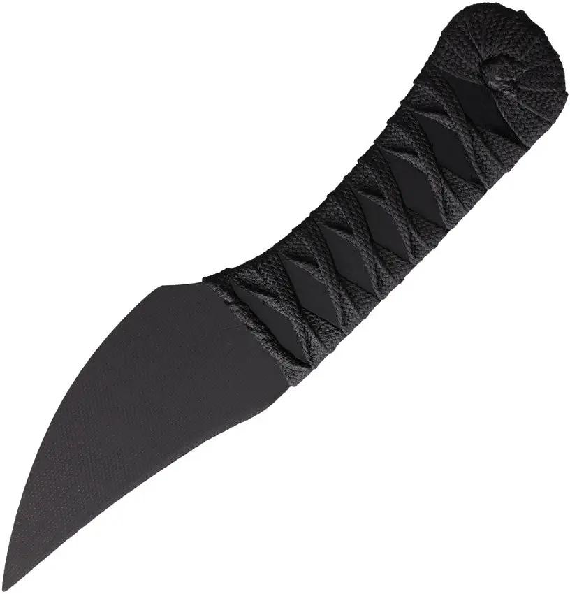 Revenant Corps Carrion Fixed Blade - 7in Overall Dual Edge 3.25in Blade With Black G10 Handle And Tsukomaki Wrap by Revenant Corps