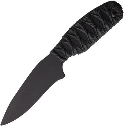 Revenant Corps DPR Fixed Blade Knife - Black G10 Handle With Epoxy Coated Hemp Tsukomaki Wrapping by Revenant Corps