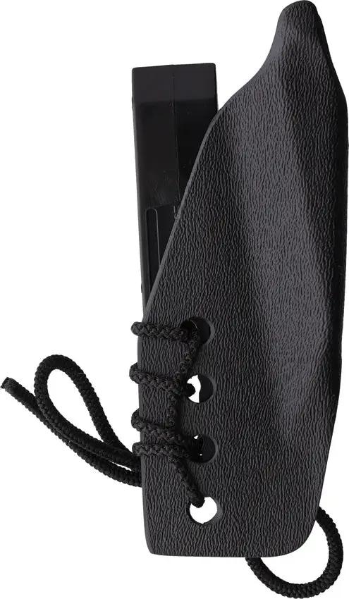 Revenant Corps RCK V2 Fixed Blade Knife - Black G10 Handle With Hemp Twine Tsukomaki Wrap Belt Sheath by Revenant Corps