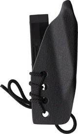 Revenant Corps RCK V2 Fixed Blade Knife - Black G10 Handle With Hemp Twine Tsukomaki Wrap Belt Sheath by Revenant Corps