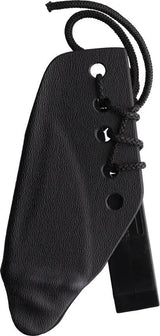 Revenant Corps Talon V2 Fixed Blade Knife - Black G10 Construction With Epoxy Coated Hemp Twine Tsukomaki Wrapped Handle by Revenant Corps