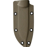 Rewild Gear Gasper 4 Knife - S35VN Drop Point Blade, Black Canvas Micarta, Full Tang, Kydex Sheath by Rewild Gear