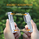 ROXON 2 In 1 Camping Utensil Set C2 - Detachable Spoon And Fork With Mirror Polished Stainless 420U6 by ROXON