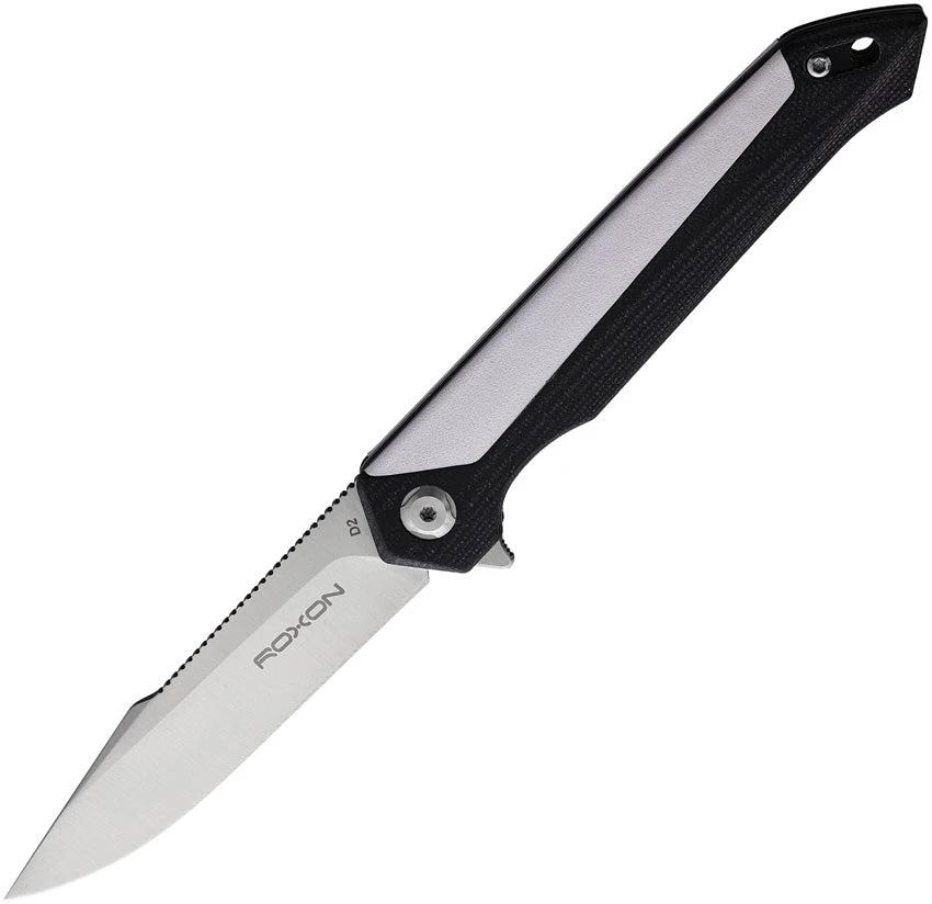 ROXON 8"" Folding Knife D2 with G10 K3D2WHT by ROXON