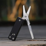 ROXON KS2 Elite Multi Tool KS2E - D2 Steel Blade, Bit Driver Set, 14 Tools, Black G10 Handles by ROXON