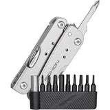 Roxon M2 14 In 1 Mini Multitool - Compact 14 Tool EDC With Scissors, Pliers, Glass Breaker And Bottle Opener by ROXON