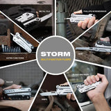 ROXON STORM Multi Tool S801S - Stainless Steel 21 Tools Survival Kit For Everyday Carry And Projects by ROXON
