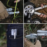 ROXON Flex Multi Tool S804G - Stainless Steel Handles, 14-Tool Versatility, Modular Design by ROXON