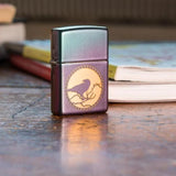 Raven Design Zippo Lighter – Iridescent Finish by Zippo