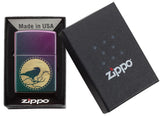 Raven Design Zippo Lighter – Iridescent Finish by Zippo
