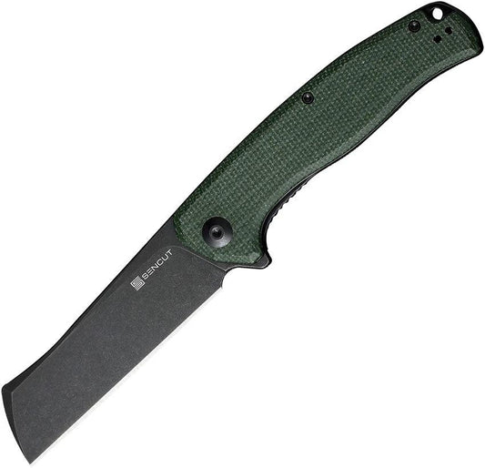 SENCUT Traxler Linerlock Green Mic S20057C-4 by SENCUT