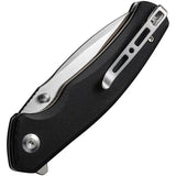 SENCUT Slashkin Linerlock Black S20066-1 by SENCUT