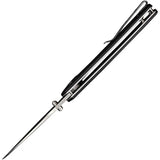 SENCUT Slashkin Linerlock Black S20066-1 by SENCUT