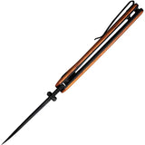 SENCUT Slashkin Linerlock Wood S20066-4 by SENCUT