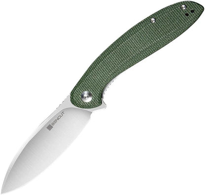 SENCUT San Angelo Linerlock Micarta S21003-3 by SENCUT