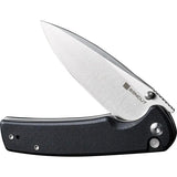SENCUT Sachse Button Lock Black G10 S21007-5 by SENCUT