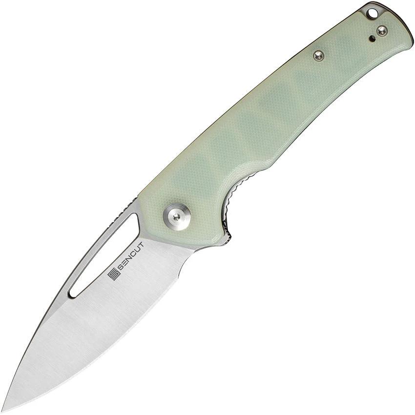 SENCUT Mims Linerlock Jade G10 S21013-2 by SENCUT