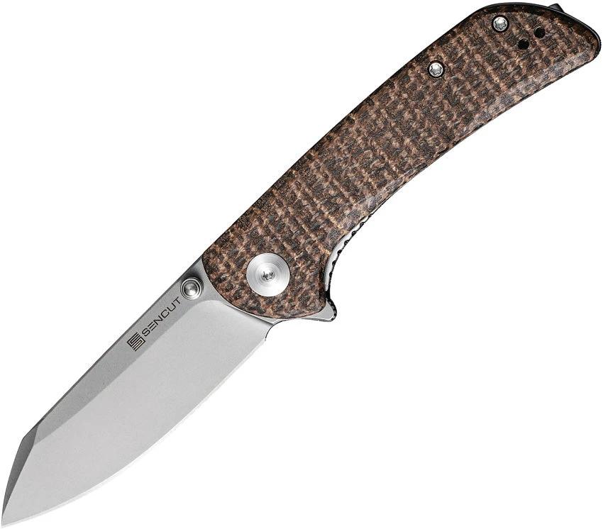 SENCUT Fritch Linerlock Micarta S22014-3 by SENCUT