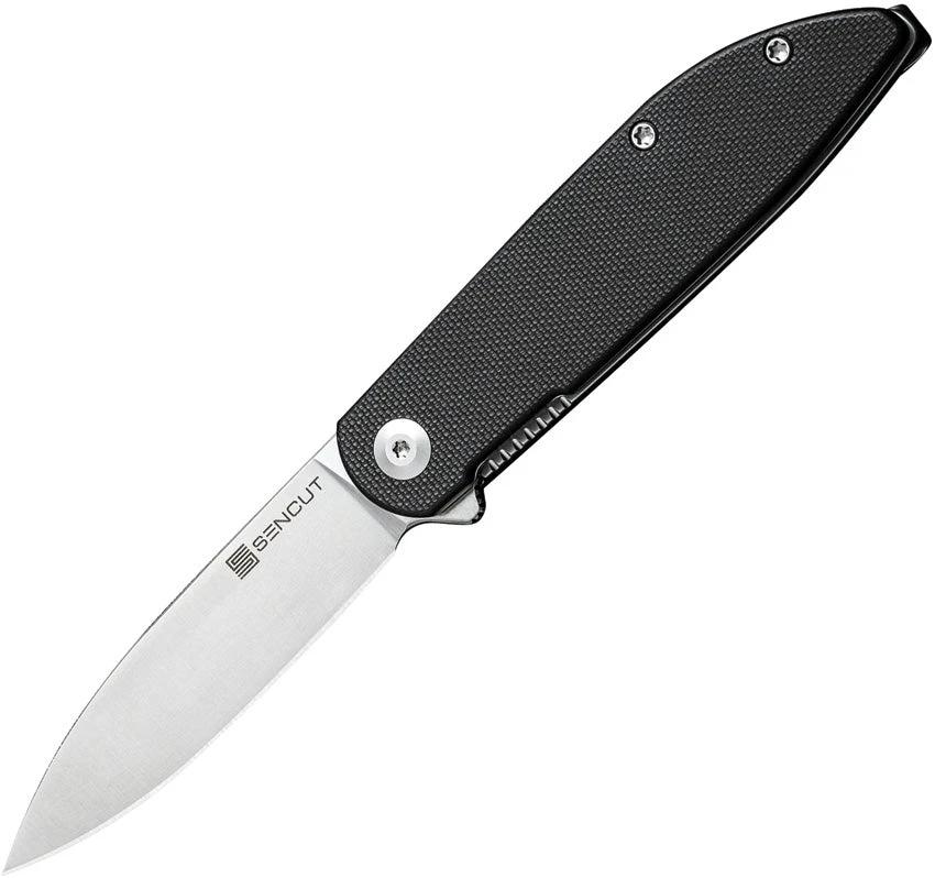 SENCUT BocII II Linerlock Black G10 S22019-1 by SENCUT