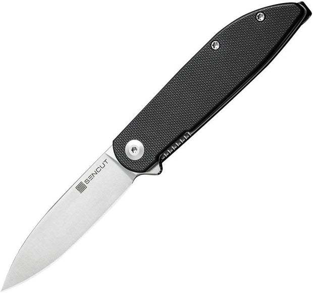 SENCUT BocII II Linerlock Black G10 S22019-1 by SENCUT