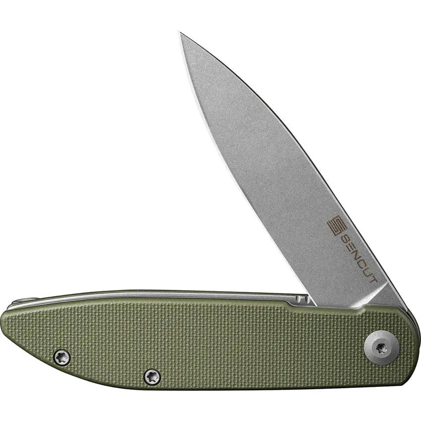 SENCUT BocII II Linerlock OD G10 S22019-4 by SENCUT