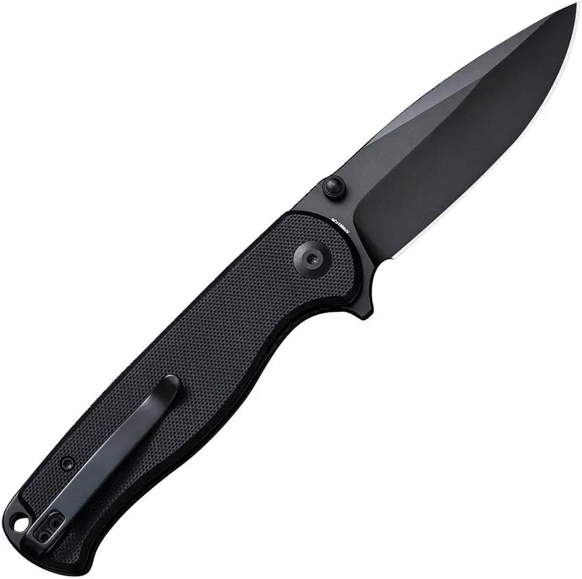 SENCUT Errant Linerlock Black G10 S23054B-1 by SENCUT