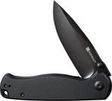 SENCUT Errant Linerlock Black G10 S23054B-1 by SENCUT