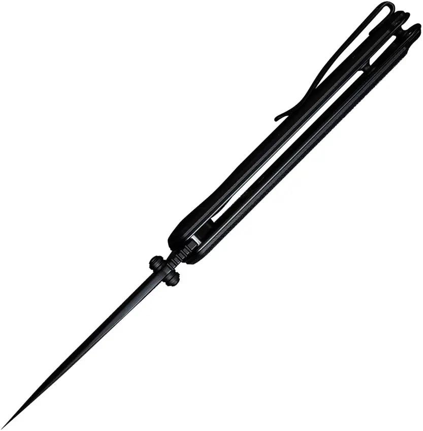 SENCUT Errant Linerlock Black G10 S23054B-1 by SENCUT